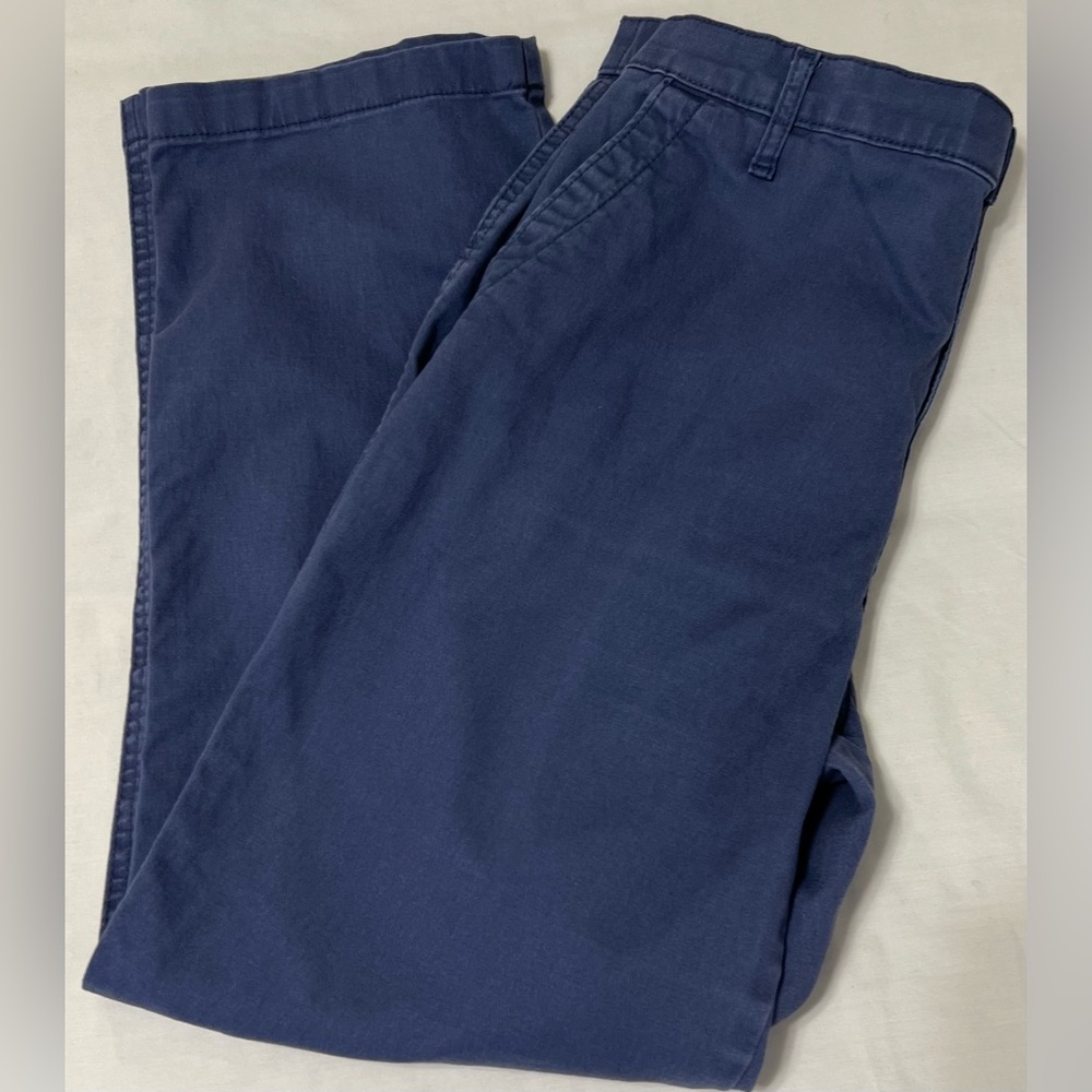 G.H. Bass & Co.  Women’s Navy Blue Cotton Blend Pants Size-6